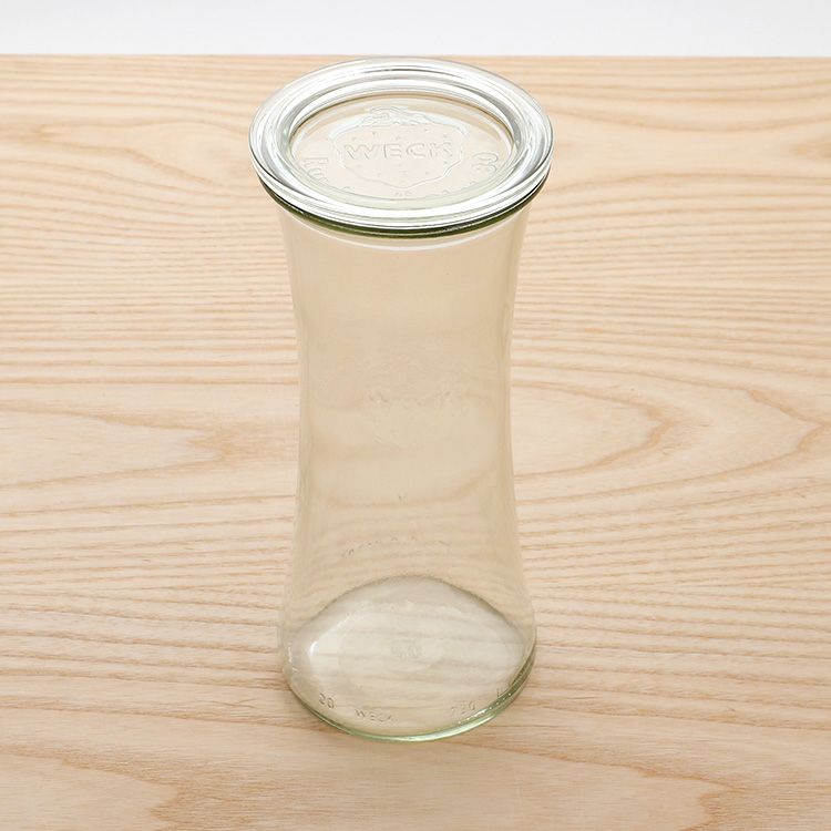 ウェック（WECK） デリカテッセン/Delikatessen ガラスキャニスター 700ml 直径Mサイズ 6個セット