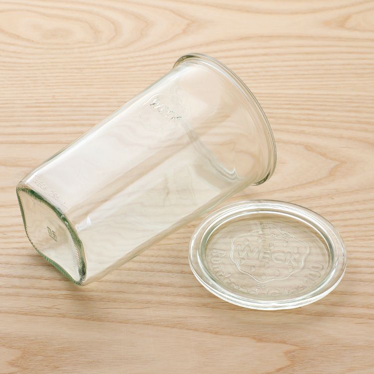 ウェック（WECK） クアドロ/Quadro パッキン&クリップ付クアドロ795mlx6個セット