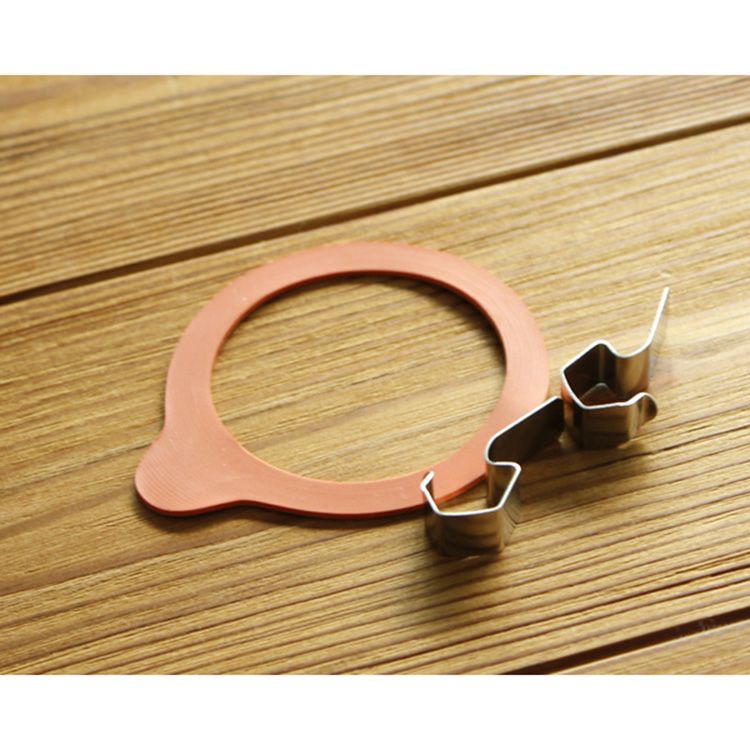 ウェック（WECK） クグロフ/Kouglof パッキン&クリップ付クグロフ80mlx6個セット