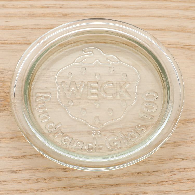 ウェック（WECK） ストレート/Straight シェイプ ガラスキャニスター3000ml 直径Lサイズ