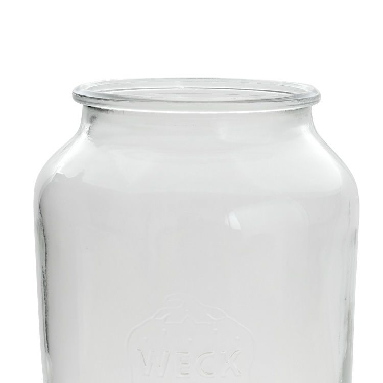 ウェック（WECK） ストレート/Straight シェイプ ガラスキャニスター3000ml 直径Lサイズ