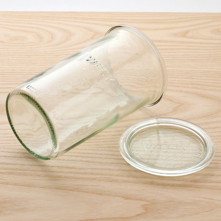 ウェック（WECK） モールド/Mold シェイプ ガラスキャニスター 1050ml 直径Lサイズ