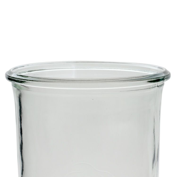 ウェック（WECK） モールド/Mold シェイプ ガラスキャニスター 1050ml 直径Lサイズ 6個セット