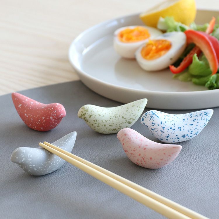 モヘイム（MOHEIM） バディペブルズ/BIRDY PEBBLES 箸置き 5色セット