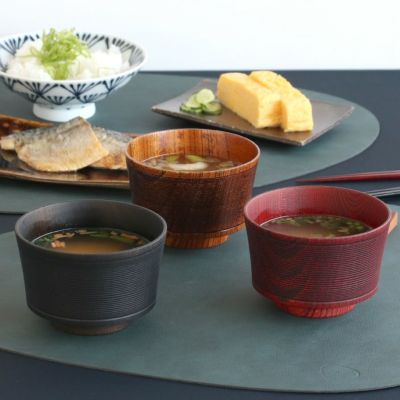 我戸幹男商店 加飾椀 挽筋