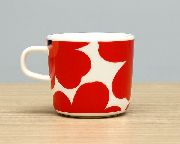 マリメッコ（marimekko） ウニッコ/UNIKKO コーヒーカップ 200ml レッド