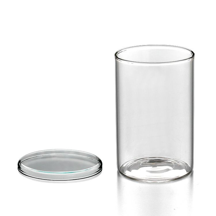 ボロシル（BOROSIL） ヴィジョングラス/VISION GLASS グラスリド（蓋）付 M×6個セット