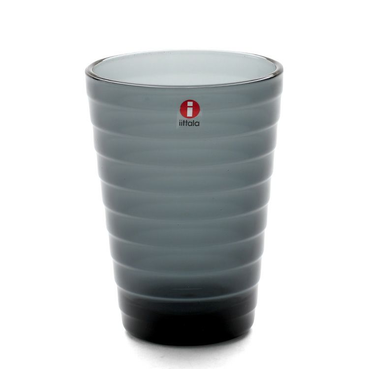 イッタラ（iittala） アイノアアルト/Aino Aalto ハイボール 330ml ペア ダークグレー
