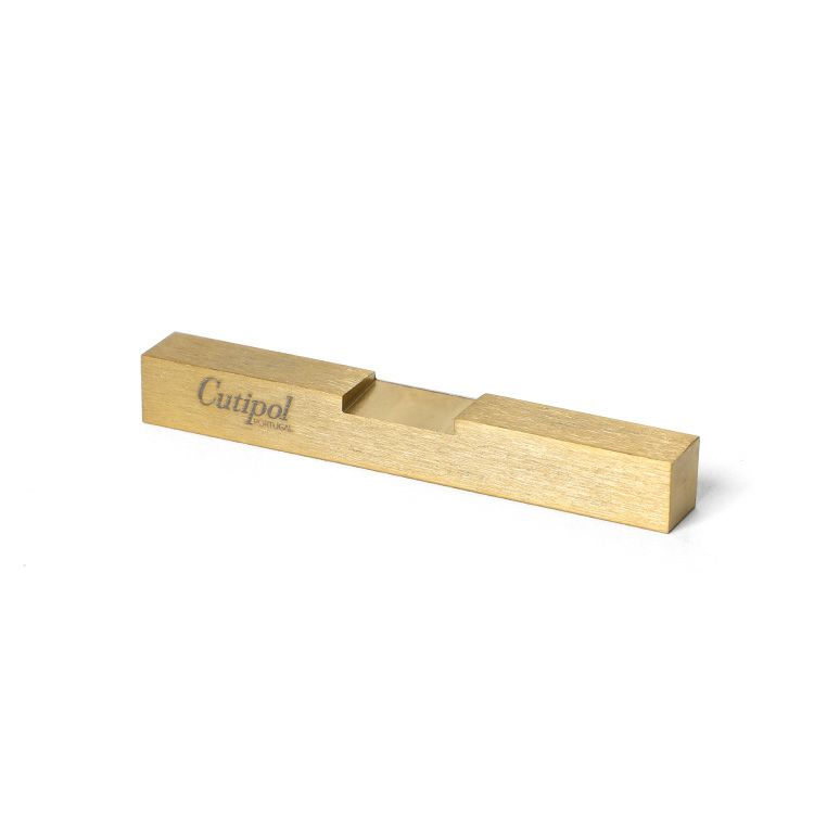 クチポール（Cutipol） 箸置き（ロゴ入り） 箱付 5点セット マットゴールド