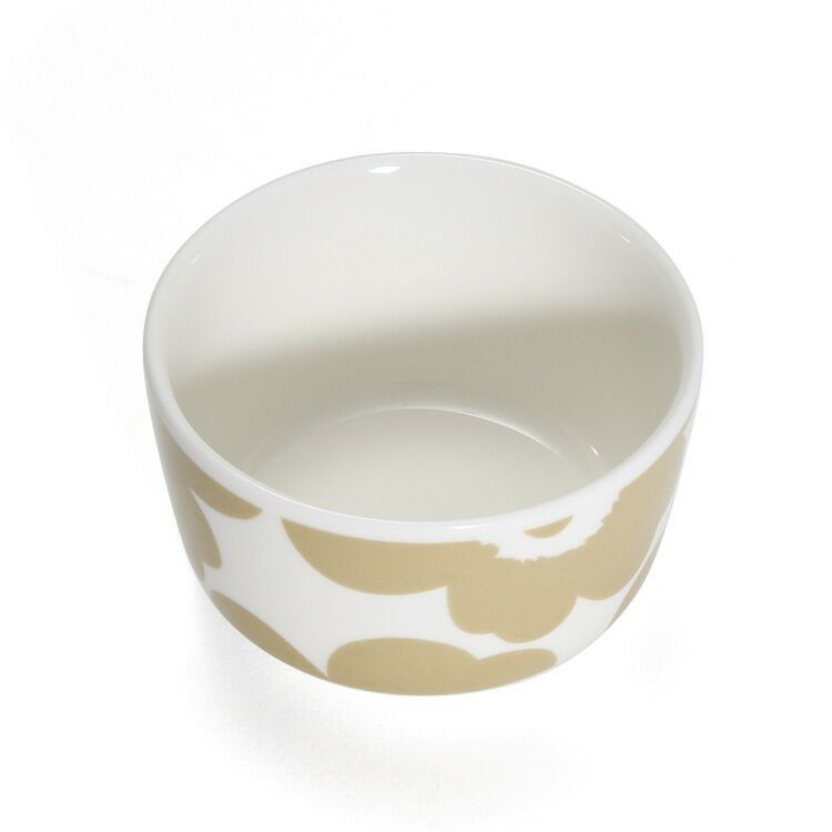 マリメッコ（marimekko） ウニッコ/UNIKKO ボウル 250ml ホワイト/ベージュ