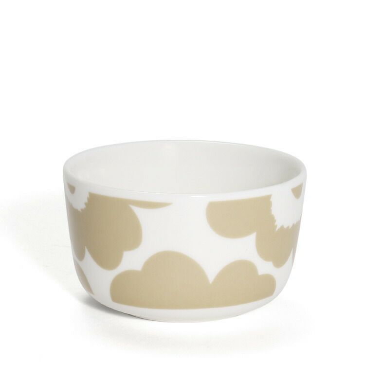マリメッコ（marimekko） ウニッコ/UNIKKO ボウル 250ml ホワイト/ベージュ