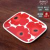 マリメッコ（marimekko） ウニッコ/UNIKKO プレート 15×12cm レッド