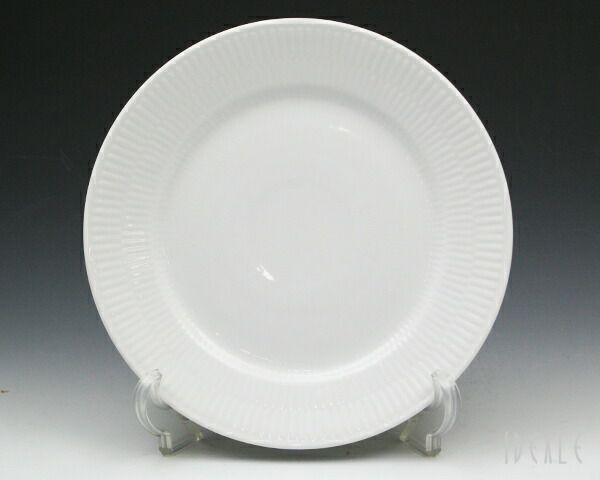 ロイヤルコペンハーゲン（Royal Copenhagen） ホワイトフルーテッドプレイン/White Fluted Plain 2408 622 プレート 22cm