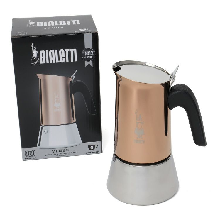 ビアレッティ（BIALETTI） ヴィーナス/VENUS 6カップ用 カッパー