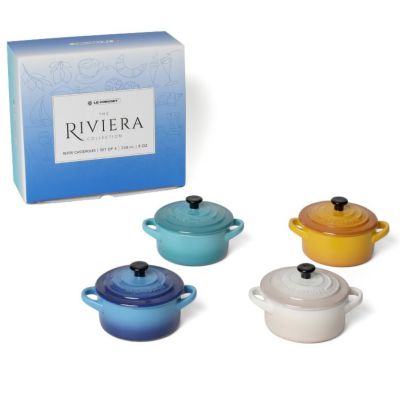 ル・クルーゼ（Le Creuset） リビエラコレクション/Riviera Collection ミニココット 10cm 4個セット