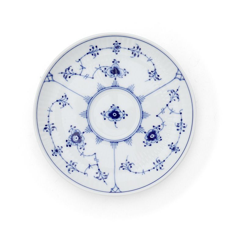ロイヤルコペンハーゲン（Royal Copenhagen） ブルーフルーテッド プレイン/Blue Fluted Plain カップ＆ソーサー 240ml