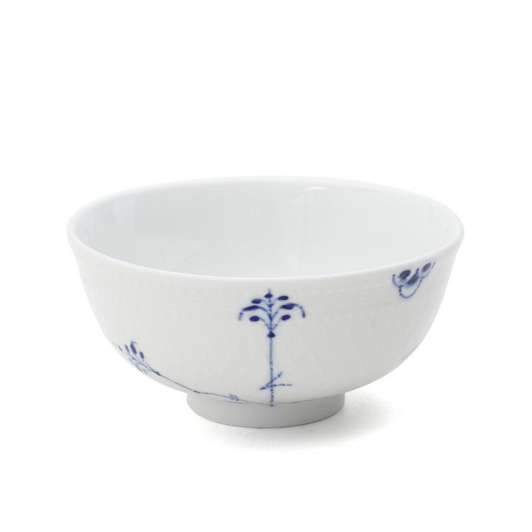 ロイヤルコペンハーゲン（Royal Copenhagen） ブルーパルメッテ/Blue Palmette ライスボウル ペア 11cm