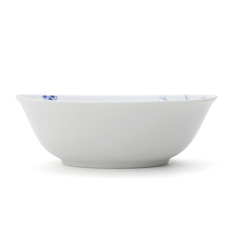 ロイヤルコペンハーゲン（Royal Copenhagen） ブルーパルメッテ/Blue Palmette オーバルボウル ペア 15cm