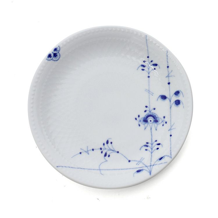 ロイヤルコペンハーゲン（Royal Copenhagen） ブルーパルメッテ/Blue Palmette プレート 5枚セット 15cm