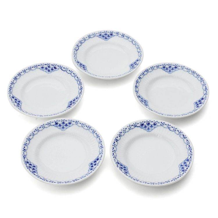 ロイヤルコペンハーゲン（Royal Copenhagen） プリンセス/Princess プレート 5枚セット 11cm