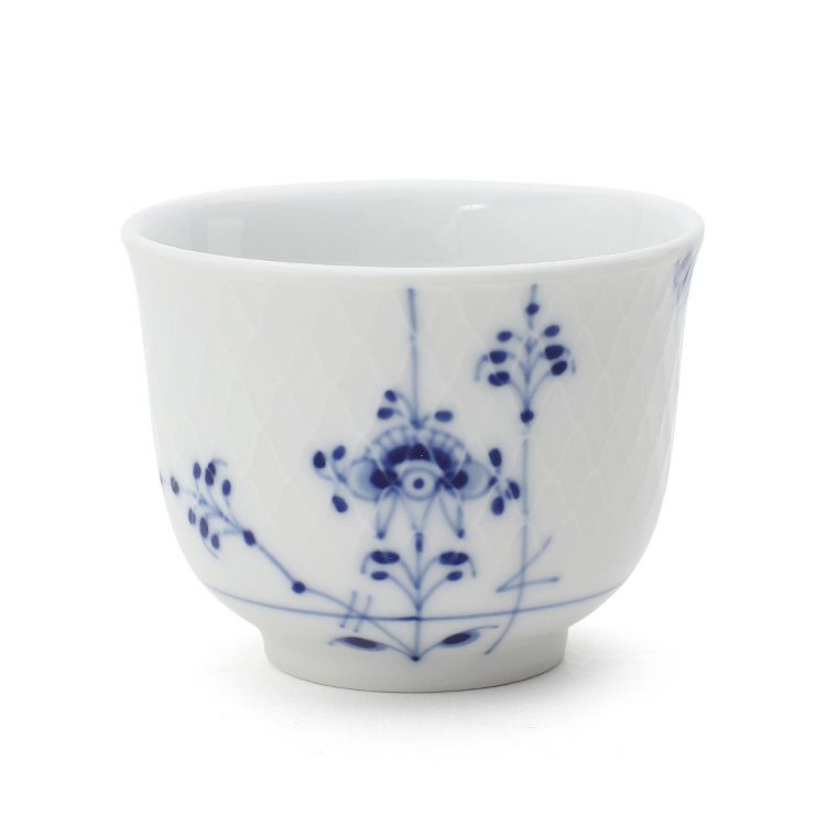 ロイヤルコペンハーゲン（Royal Copenhagen） ブルーパルメッテ/Blue Palmette ペアティーセット 125ml