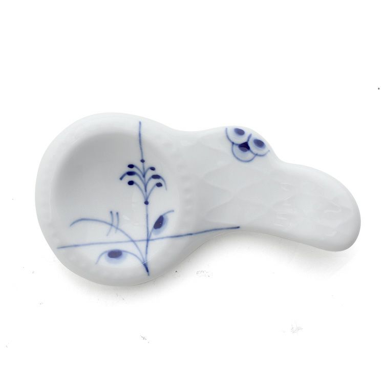 ロイヤルコペンハーゲン（Royal Copenhagen） ブルーパルメッテ/Blue Palmette 箸・スプーン置き