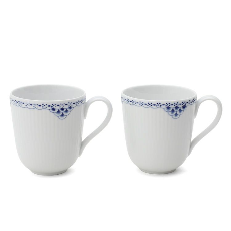 ロイヤルコペンハーゲン（Royal Copenhagen） プリンセス/Princess マグカップ ペア 280ml