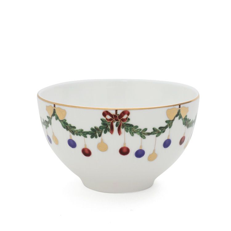 ロイヤルコペンハーゲン（Royal Copenhagen） スターフルーテッド クリスマス/Star Fluted Christmas ボウル 300ml ペア