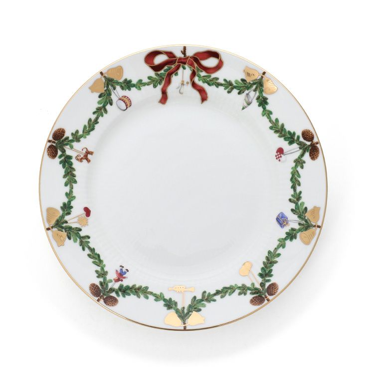 ロイヤルコペンハーゲン（Royal Copenhagen） スターフルーテッド クリスマス/Star Fluted Christmas プレート 19cm