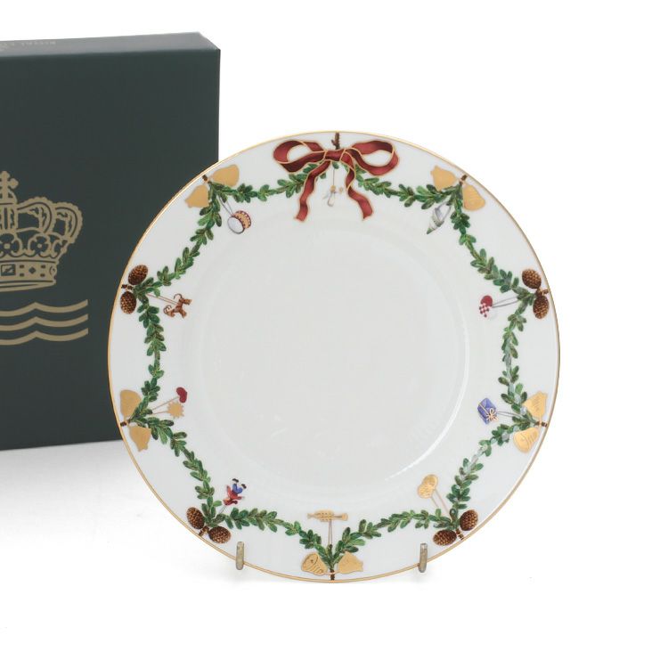 ロイヤルコペンハーゲン（Royal Copenhagen） スターフルーテッド クリスマス/Star Fluted Christmas プレート 19cm