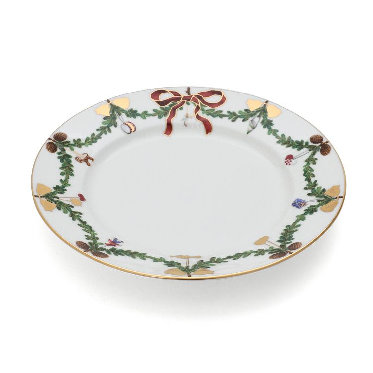 ロイヤルコペンハーゲン（Royal Copenhagen） スターフルーテッド クリスマス/Star Fluted Christmas プレート 19cm