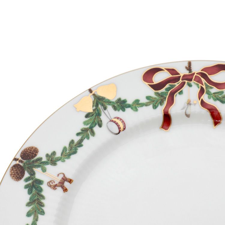 ロイヤルコペンハーゲン（Royal Copenhagen） スターフルーテッド クリスマス/Star Fluted Christmas プレート 19cm