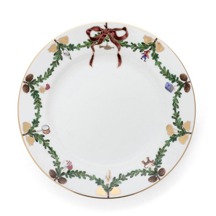 ロイヤルコペンハーゲン（Royal Copenhagen） スターフルーテッド クリスマス/Star Fluted Christmas プレート 22cm