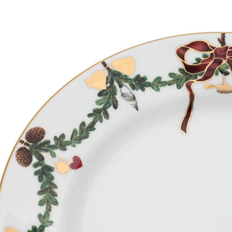 ロイヤルコペンハーゲン（Royal Copenhagen） スターフルーテッド クリスマス/Star Fluted Christmas プレート 22cm