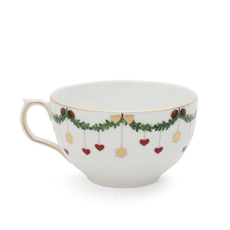 ロイヤルコペンハーゲン（Royal Copenhagen） スターフルーテッド クリスマス/Star Fluted Christmas ティーカップ&ソーサー