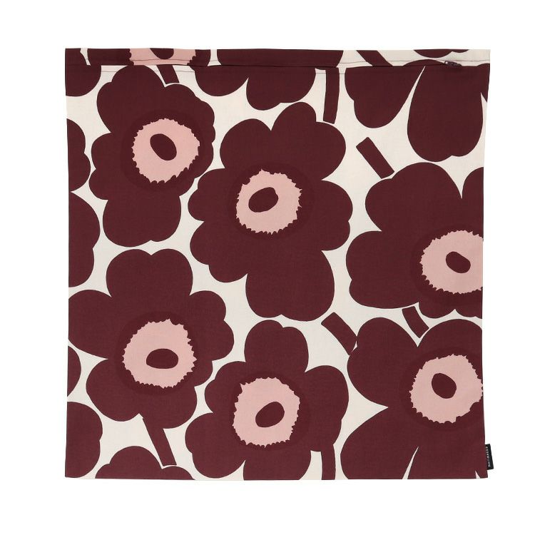 マリメッコ（marimekko） ピエニウニッコ/PIENI UNIKKO クッションカバー バーガンディー/コットン