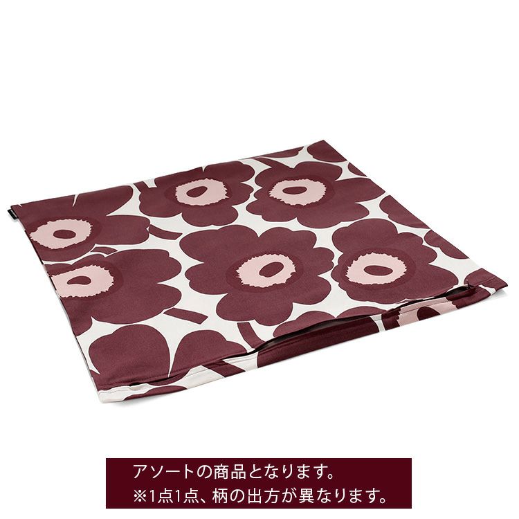 マリメッコ（marimekko） ピエニウニッコ/PIENI UNIKKO クッションカバー バーガンディー/コットン