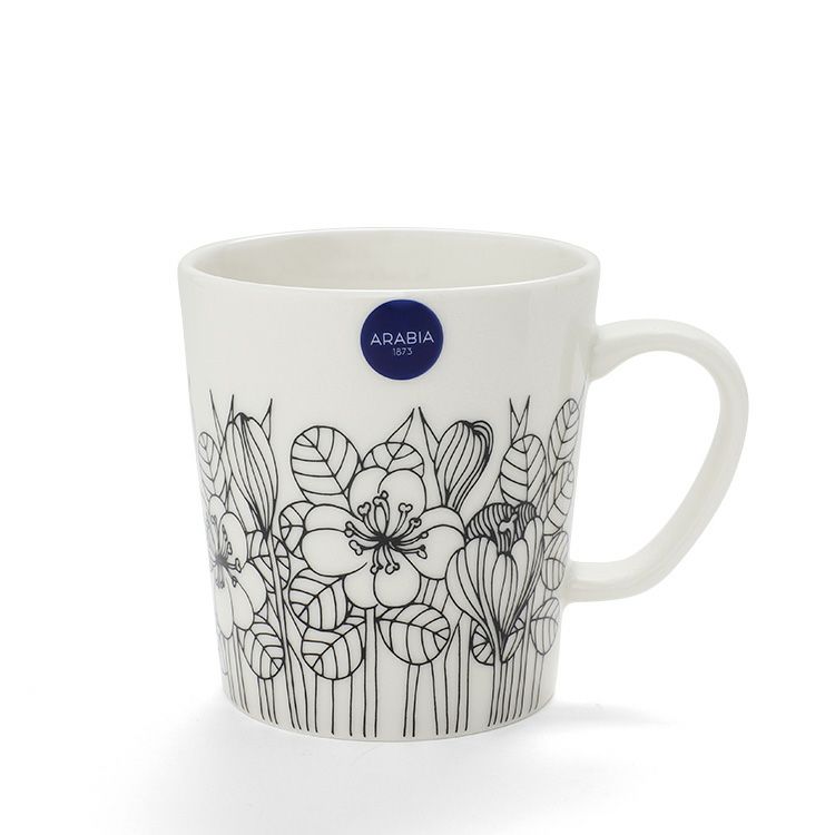 アラビア（ARABIA） クロッカス/Krokus マグ 300ml ブラック