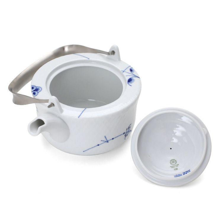 ロイヤルコペンハーゲン（Royal Copenhagen） ブルーパルメッテ/Blue Palmette 2500 138 ティーポット