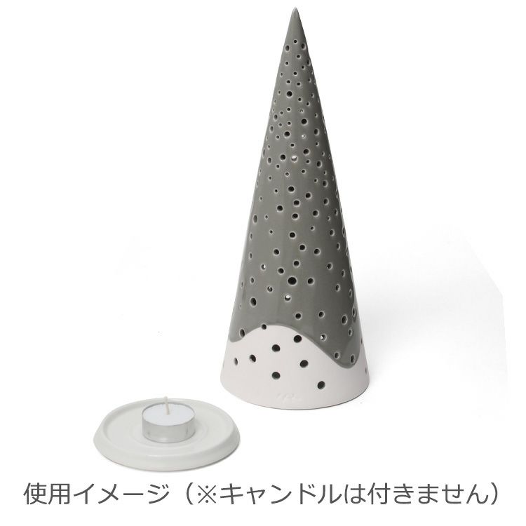 ケーラー（Kahler） ノビリ/NOBILI キャンドルホルダー 300mm