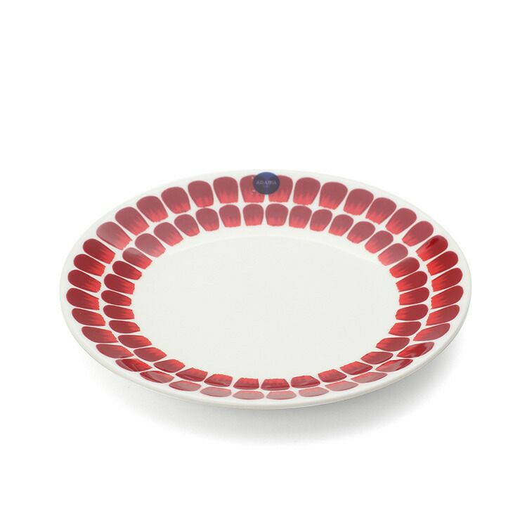 アラビア（ARABIA） トゥオキオ/24h Tuokio プレート 20cm レッド