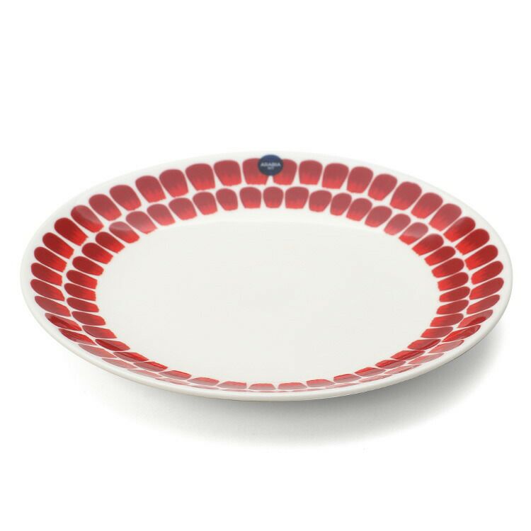 アラビア（ARABIA） トゥオキオ/24h Tuokio プレート 26cm レッド