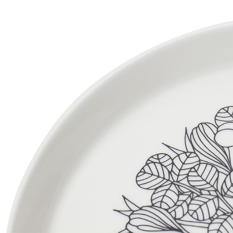 アラビア（ARABIA） クロッカス/Krokus プレート 19cm ブラック