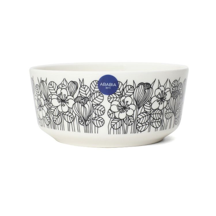 アラビア（ARABIA） クロッカス/Krokus ボウル 13cm ブラック