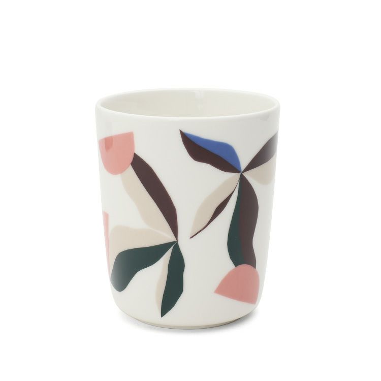 マリメッコ（marimekko） ベリー/BERRY マグカップ 250ml ホワイト/ダークワイン