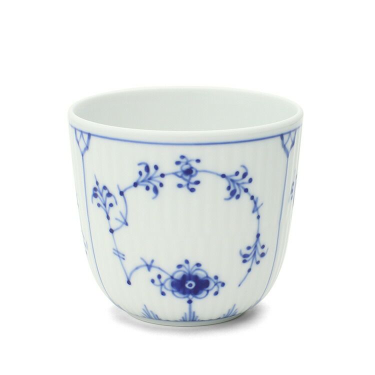 ロイヤルコペンハーゲン（Royal Copenhagen） ブルーフルーテッド プレイン/Blue Fluted Plain カップ ペア