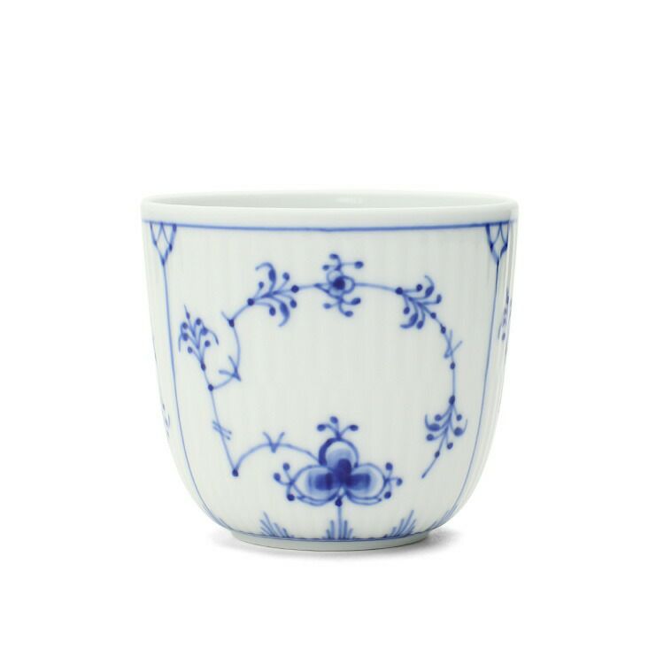 ロイヤルコペンハーゲン（Royal Copenhagen） ブルーフルーテッド プレイン/Blue Fluted Plain カップ ペア