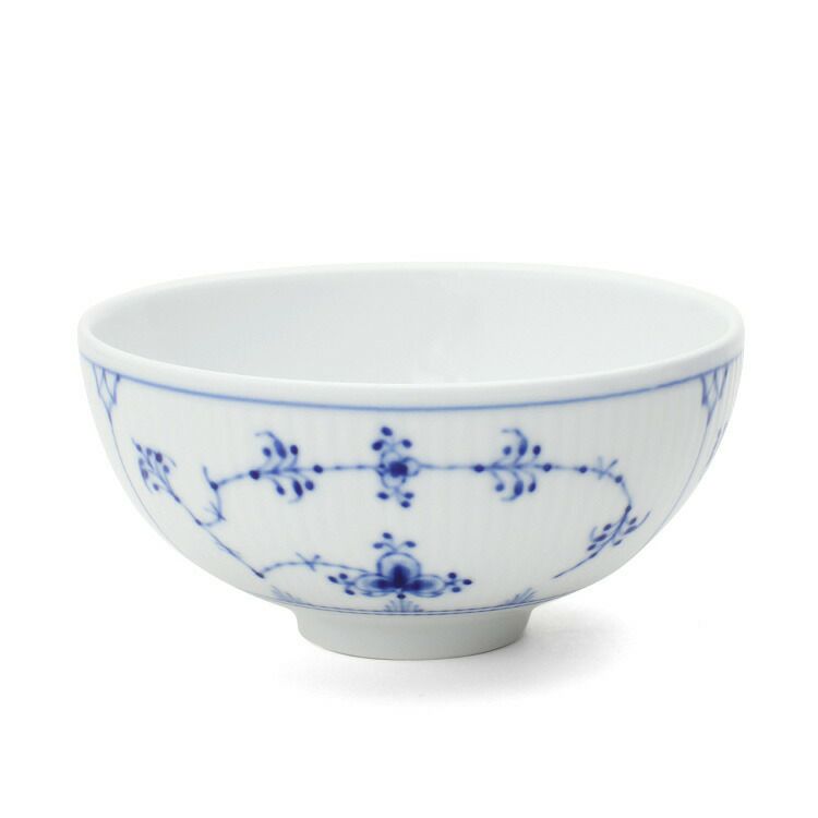 ロイヤルコペンハーゲン（Royal Copenhagen） ブルーフルーテッド プレイン/Blue Fluted Plain ライスボウル ペア