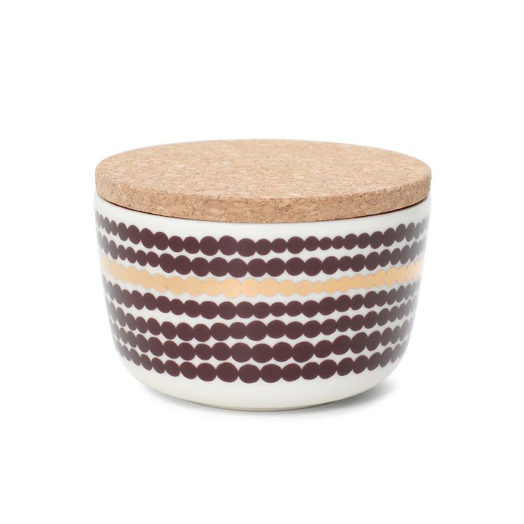 マリメッコ（marimekko） ラシィマット/RASYMATTO ボウル 250ml 2個セット クレイ/ダークワイン