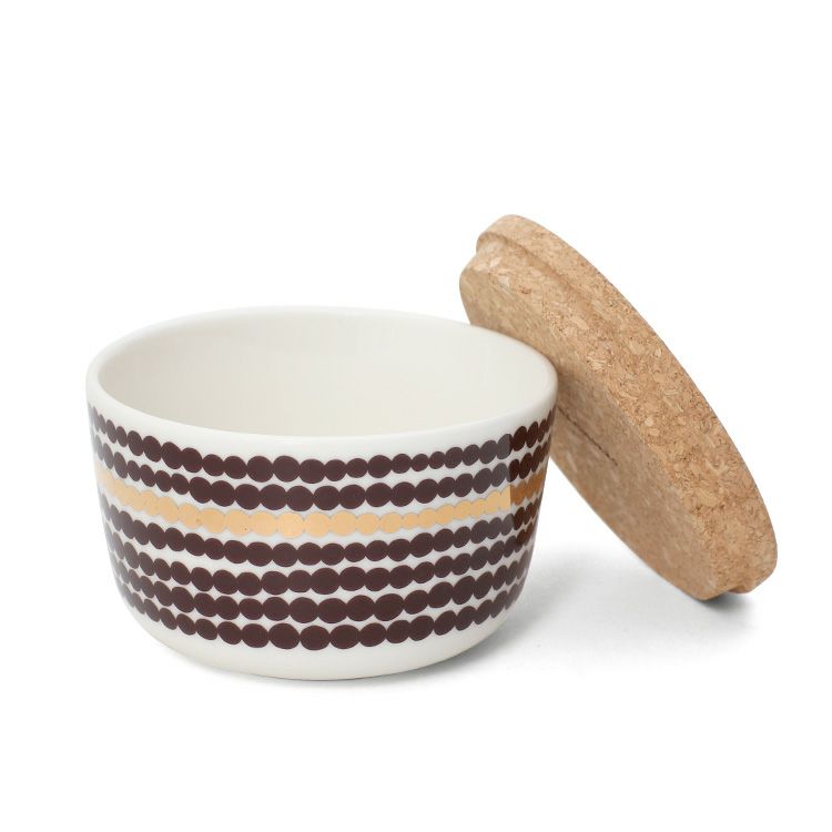 マリメッコ（marimekko） ラシィマット/RASYMATTO ボウル 250ml 2個セット クレイ/ダークワイン